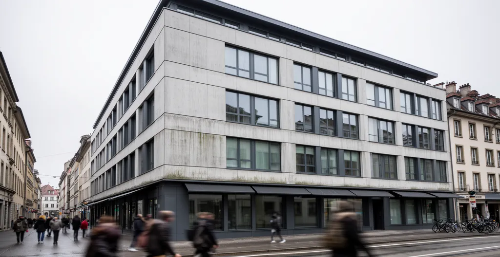 Immeuble de bureaux de taille moyenne dans une ville européenne secondaire, segment smallcap immobilier